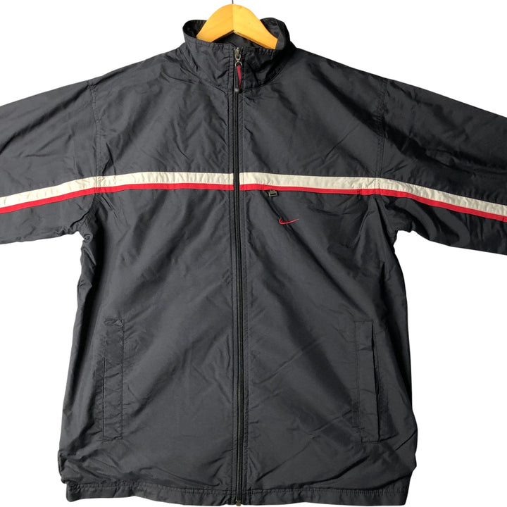 00'S Nike Nylon Jacket Men's M size Nylon black type Vintage Second Hand