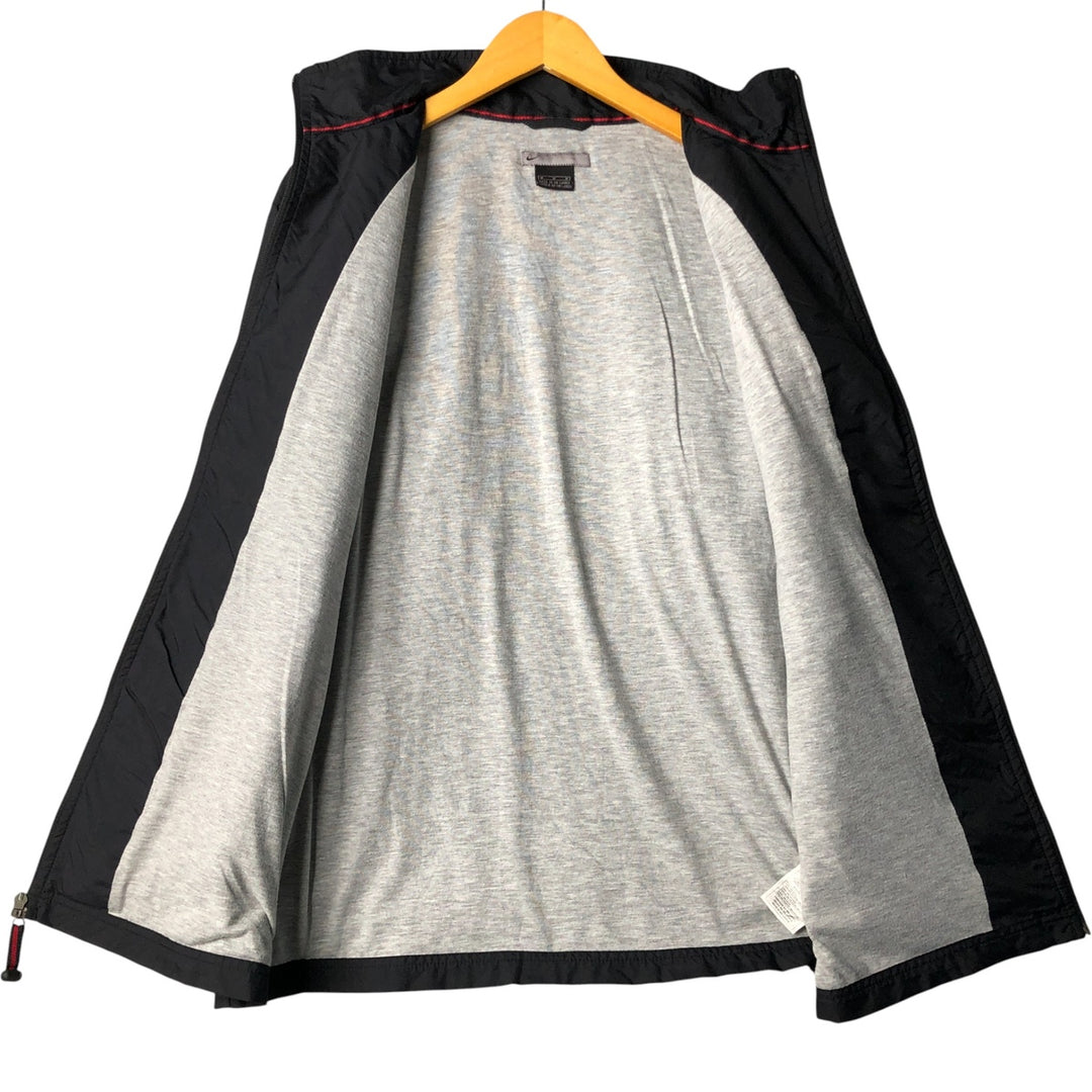 00'S Nike Nylon Jacket Men's M size Nylon black type Vintage Second Hand