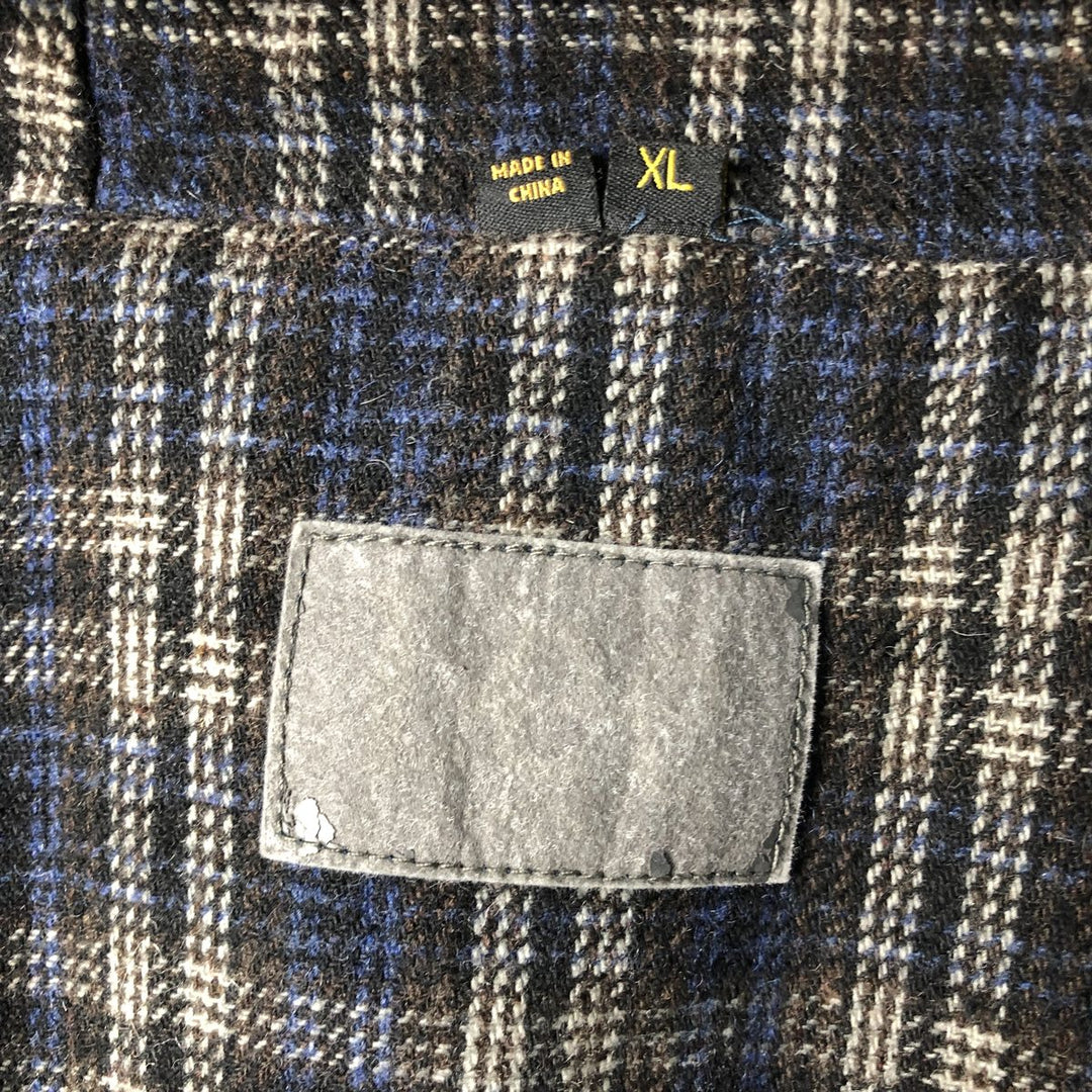 Vintage 90'S Lee padded denim hoodie, men's size XL others blue type Vintage Second Hand