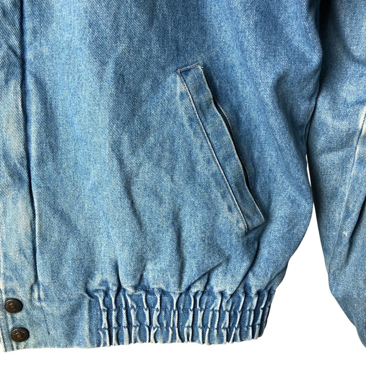 90'S Levi's padded denim jacket, men's size L, vintage cotton blue type Vintage Second Hand