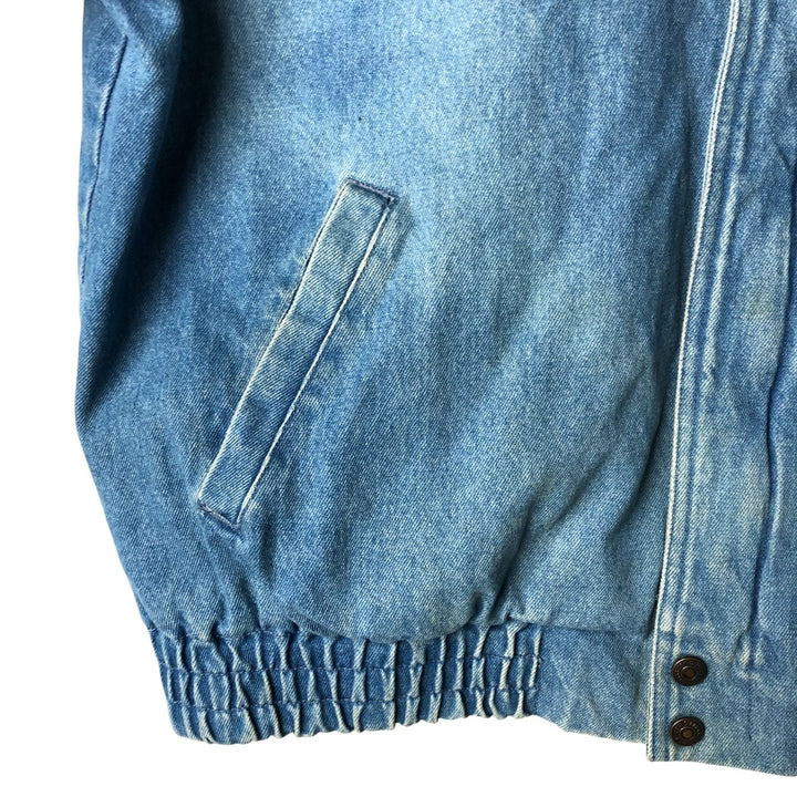 90'S Levi's padded denim jacket, men's size L, vintage cotton blue type Vintage Second Hand