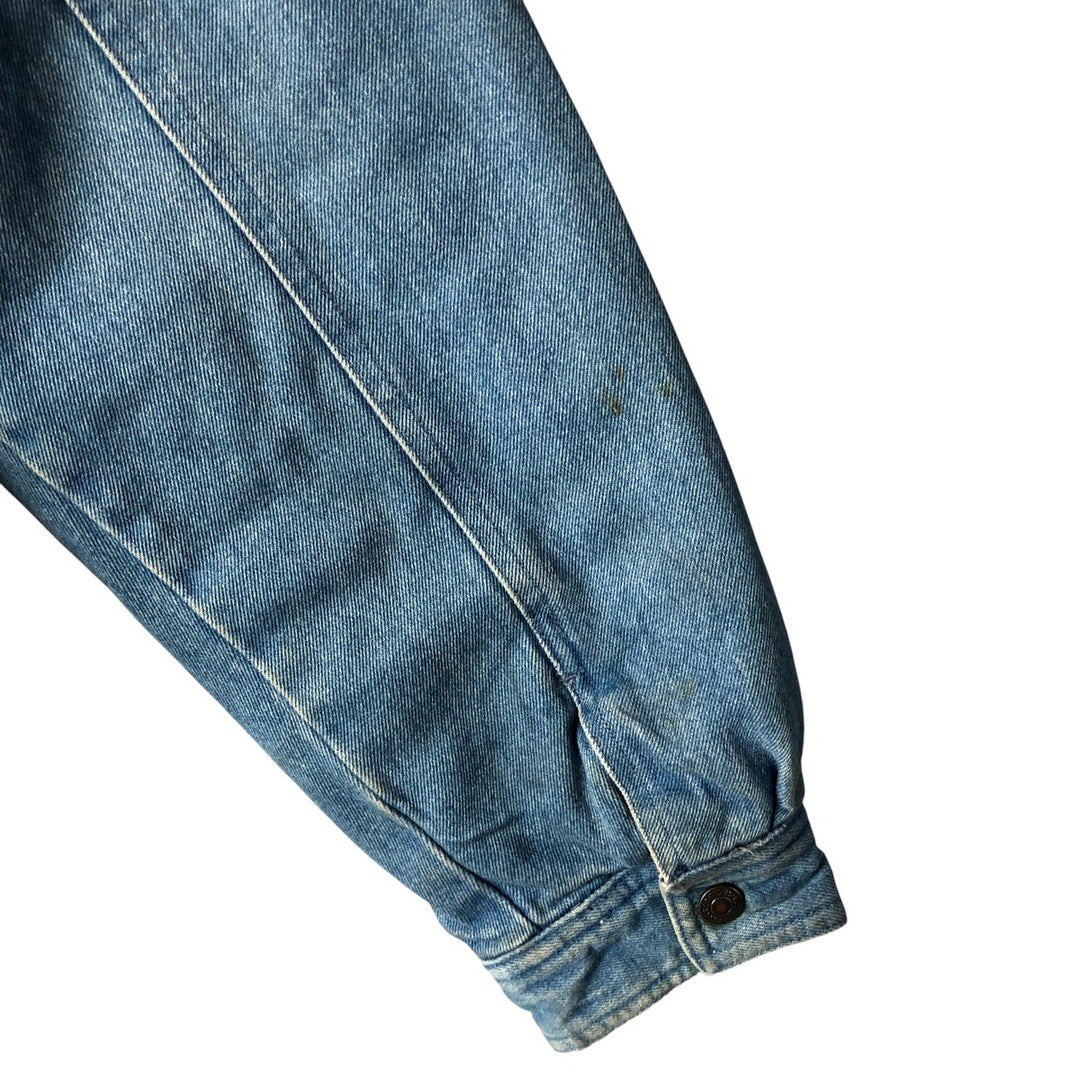 90'S Levi's padded denim jacket, men's size L, vintage cotton blue type Vintage Second Hand