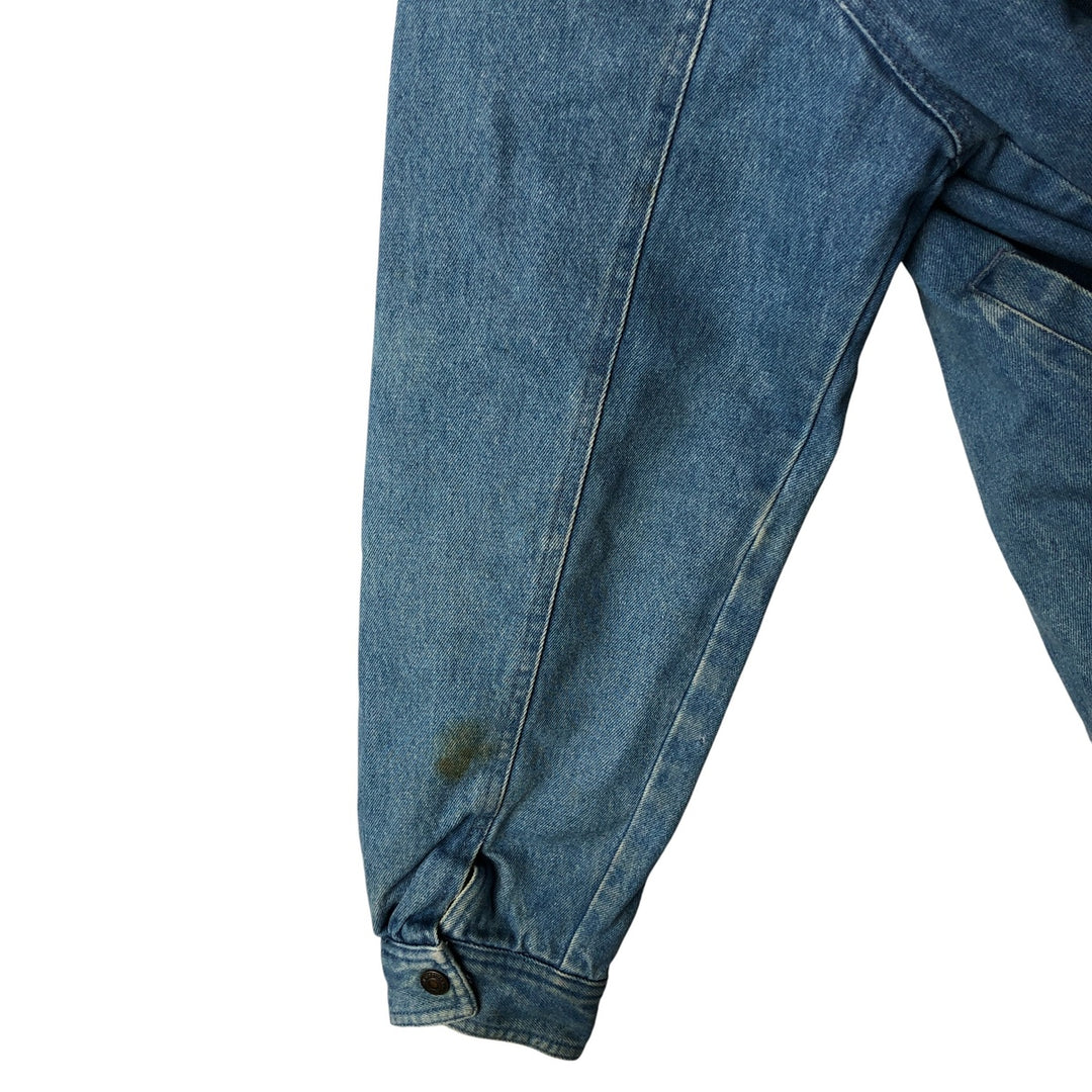 90'S Levi's padded denim jacket, men's size L, vintage cotton blue type Vintage Second Hand