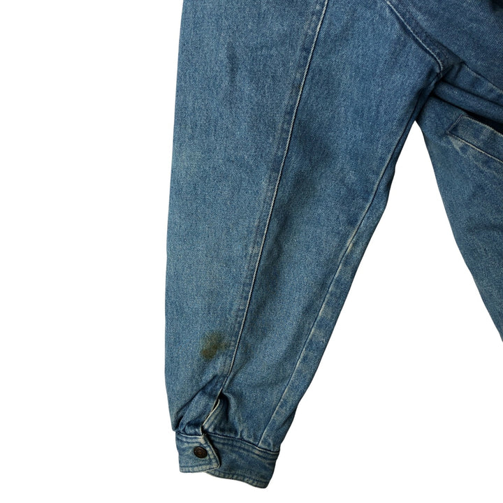 90'S Levi's padded denim jacket, men's size L, vintage cotton blue type Vintage Second Hand