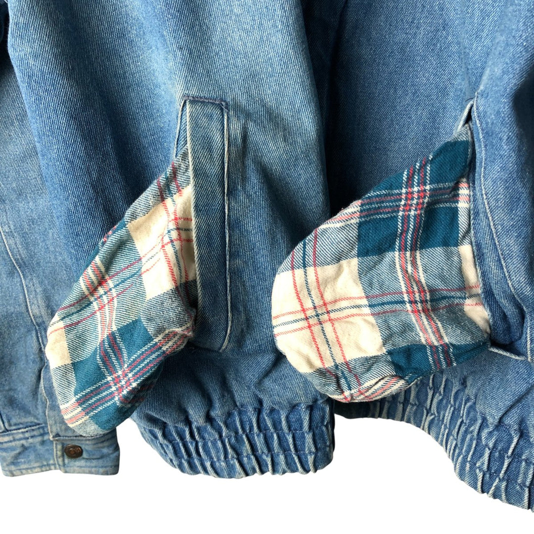 90'S Levi's padded denim jacket, men's size L, vintage cotton blue type Vintage Second Hand