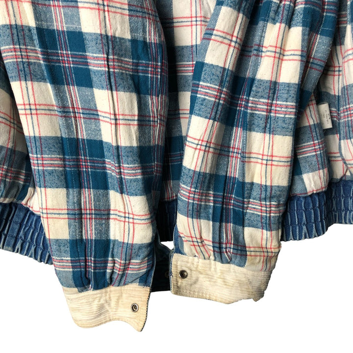 90'S Levi's padded denim jacket, men's size L, vintage cotton blue type Vintage Second Hand