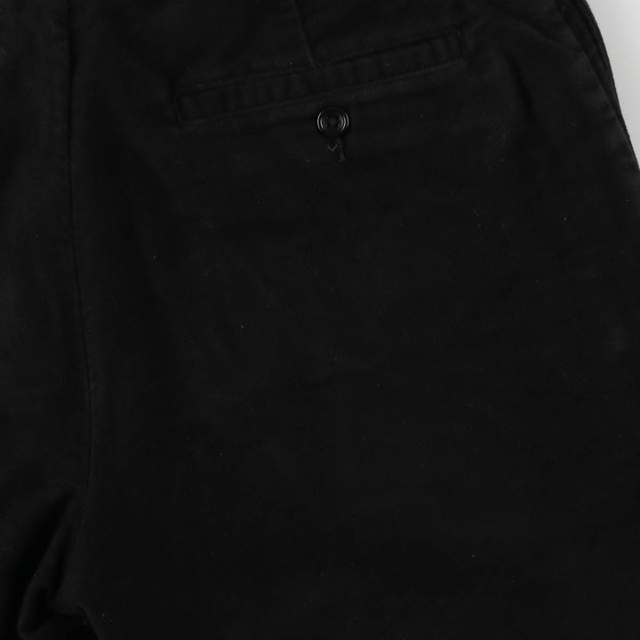 Banana Republic Gavin Peach Skin Tapered Pants, Men's, Size W31 cotton black type Vintage Second Hand