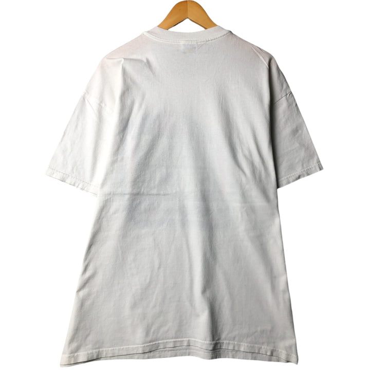 Vintage 90'S Hanes Heavyweight Sports T-Shirt, Men's XL cotton white type Vintage Second Hand