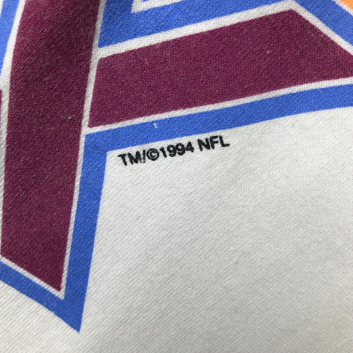 90'S Fruit of the Loom BEST SUPER BOWL XXIX Super Bowl Sports Print T-Shirt, Made in USA, Men's Size XL cotton white type Vintage Second Hand