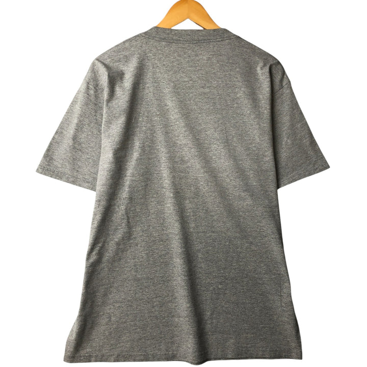 NFL NEW YORK GIANTS New York Giants Logo Print T-Shirt, Men's Size L cotton gray type Vintage Second Hand