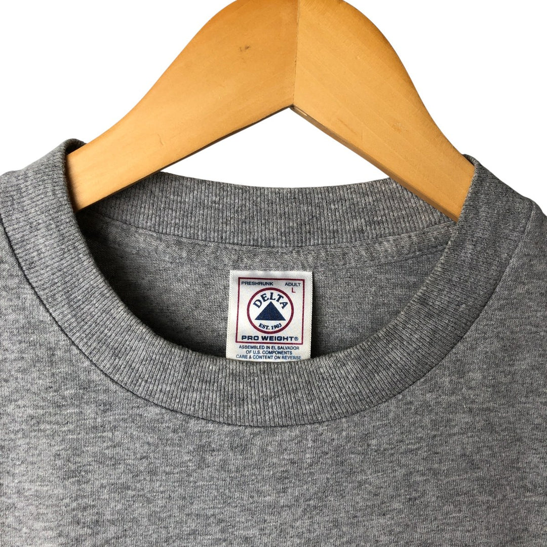 2000'S Delta NFL Los Angeles Rams Sports Print T-Shirt, Men's Size Large cotton gray type Vintage Second Hand