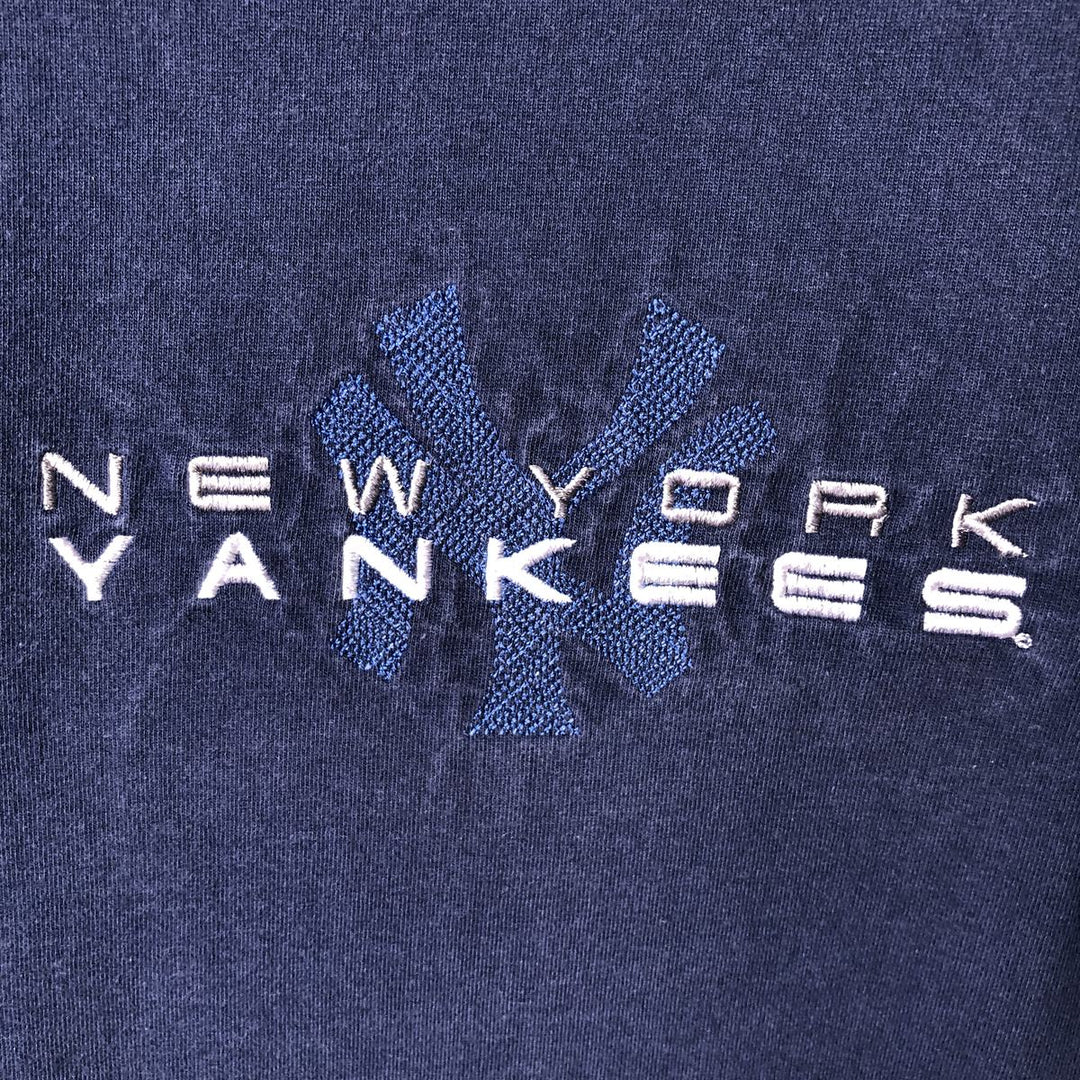 Vintage 90'S Majestic MLB New York Yankees Sports Print T-Shirt, Men's Size XL cotton navy blue type Vintage Second Hand