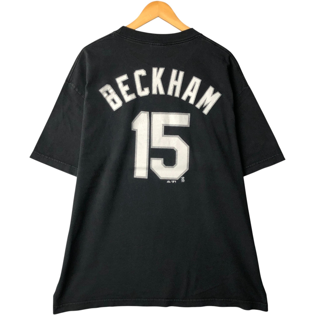 2000'S Majestic MLB Chicago White Sox Sports Print T-Shirt, Men's XXL unclear black type Vintage Second Hand