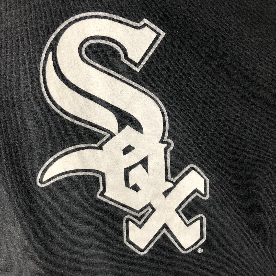 2000'S Majestic MLB Chicago White Sox Sports Print T-Shirt, Men's XXL unclear black type Vintage Second Hand