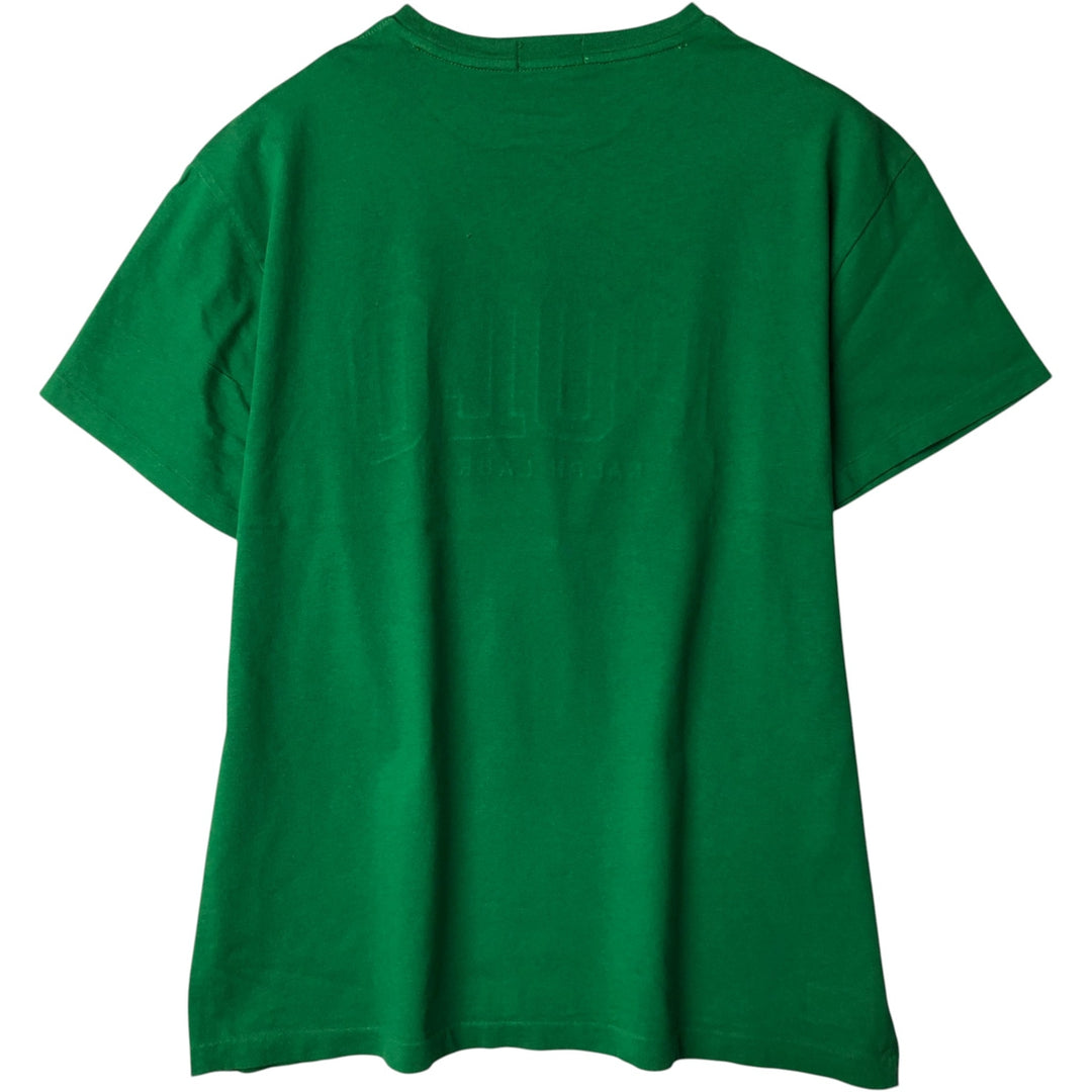 Ralph Lauren POLO RALPH LAUREN CLASSIC FIT short-sleeved logo T-shirt, men's size L cotton green type Vintage Second Hand