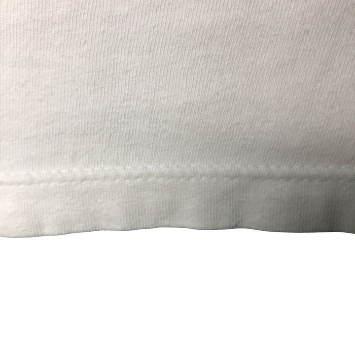 Timberland Short Sleeve Logo T-Shirt, Made in USA, Men's Size L cotton white type Vintage Second Hand