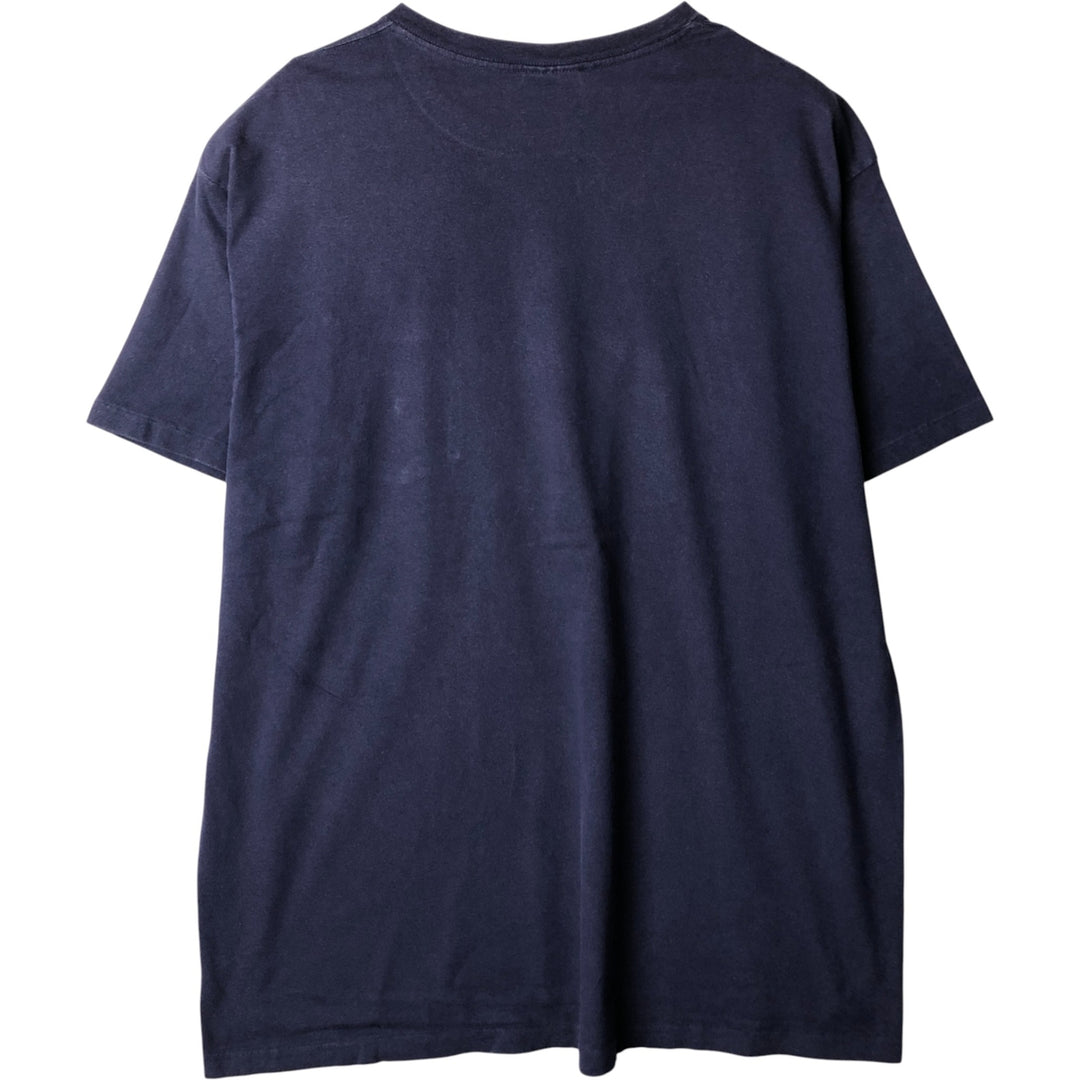Ralph Lauren POLO by Ralph Lauren Short Sleeve Logo Pocket T-Shirt, Made in USA, Men's Size L cotton navy blue type Vintage Second Hand