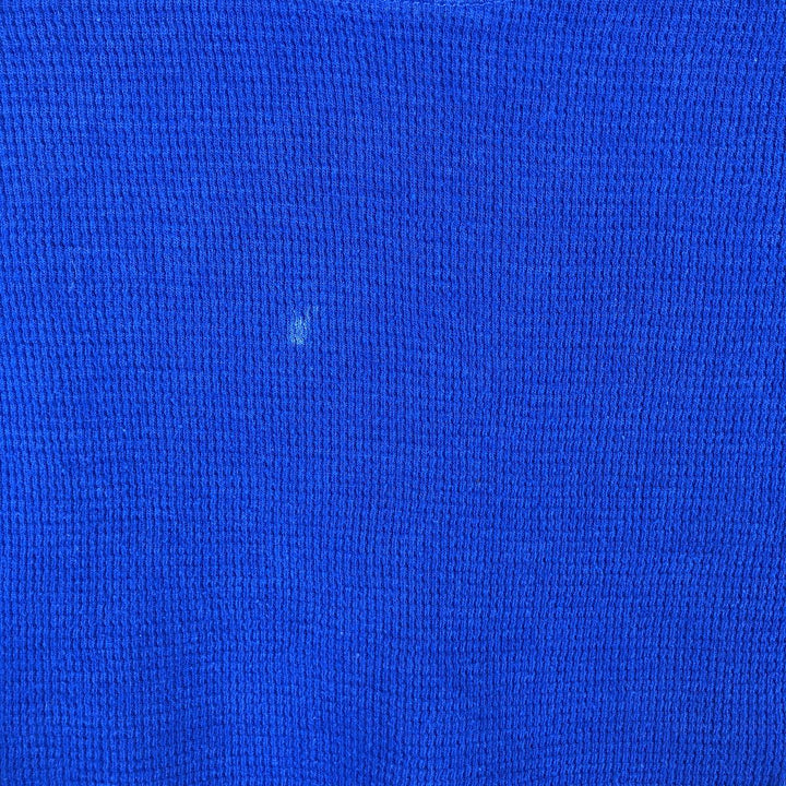 Ralph Lauren POLO RALPH LAUREN Polo Bear Thermal Long T-Shirt, Men's Size Medium cotton blue type Vintage Second Hand