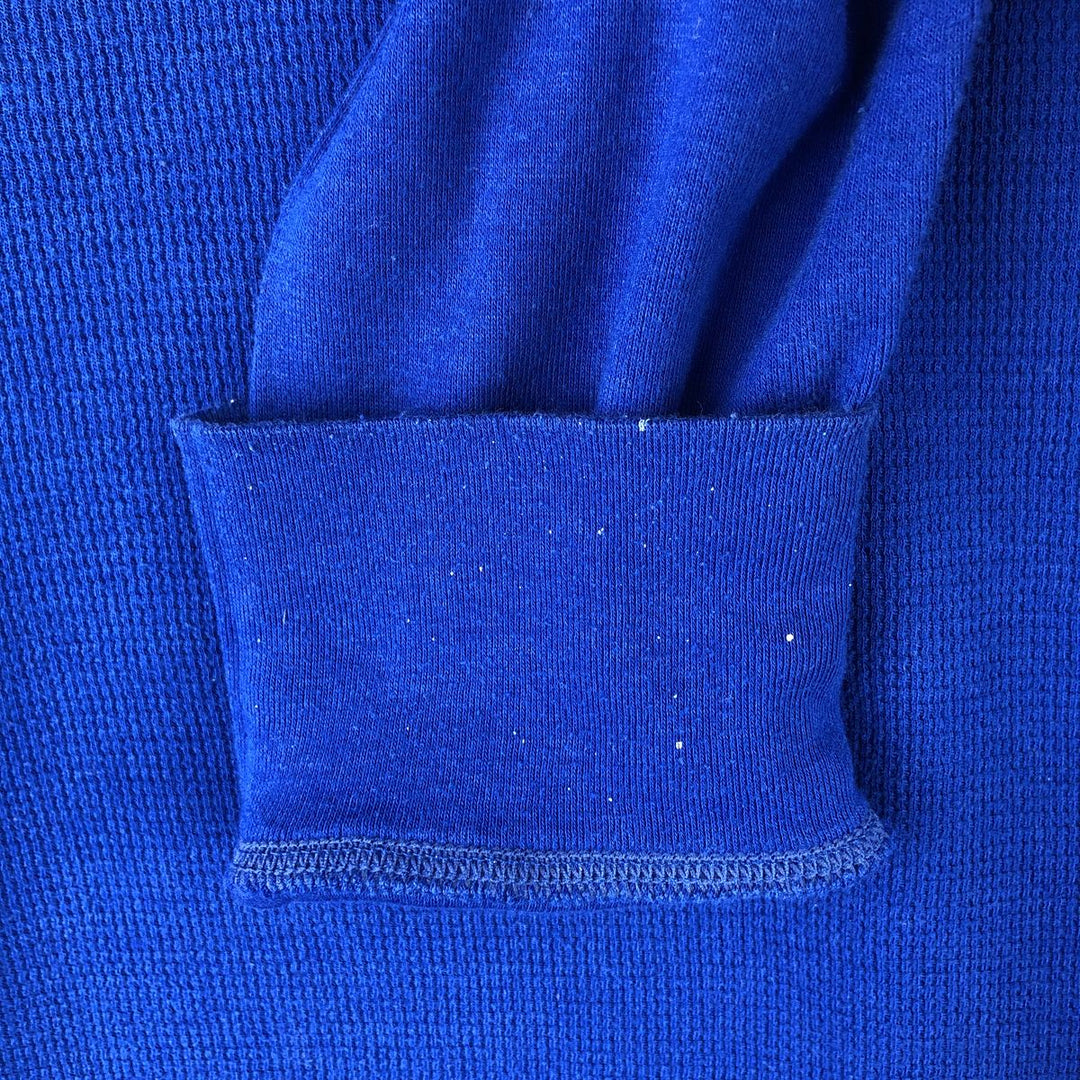 Ralph Lauren POLO RALPH LAUREN Polo Bear Thermal Long T-Shirt, Men's Size Medium cotton blue type Vintage Second Hand