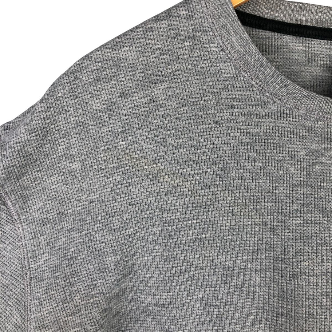 Ralph Lauren POLO RALPH LAUREN SLEEPWEAR Thermal Long T-shirt Waffle Men's L size cotton gray type Vintage Second Hand