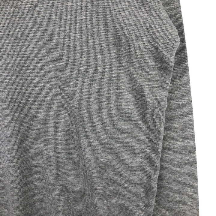 Ralph Lauren POLO RALPH LAUREN SLEEPWEAR Thermal Long T-shirt Waffle Men's L size cotton gray type Vintage Second Hand