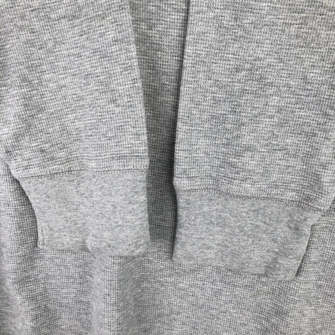 Ralph Lauren POLO RALPH LAUREN SLEEPWEAR Thermal Long T-shirt Waffle Men's L size cotton gray type Vintage Second Hand