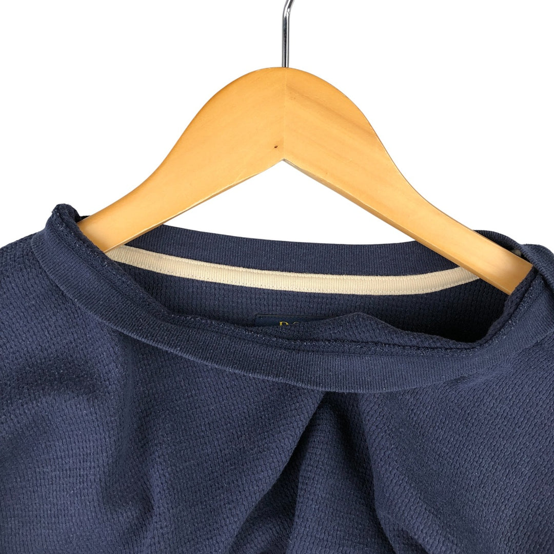 Ralph Lauren POLO RALPH LAUREN Thermal Long T-Shirt Men's XL unclear navy blue type Vintage Second Hand