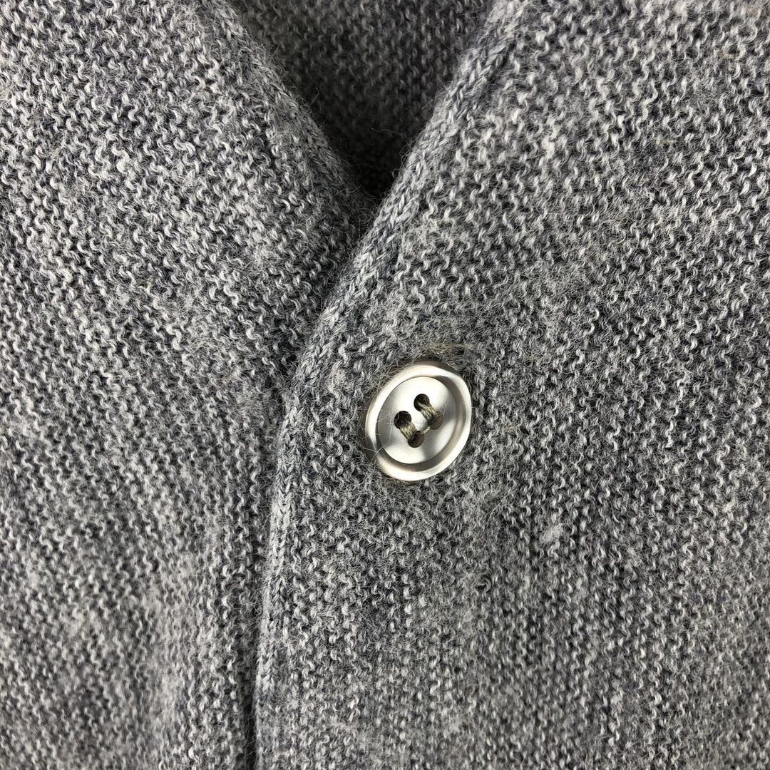 Munsingwear Grand Slam Acrylic Knit Cardigan, Made in USA, Men's XL acrylic gray type Vintage Second Hand