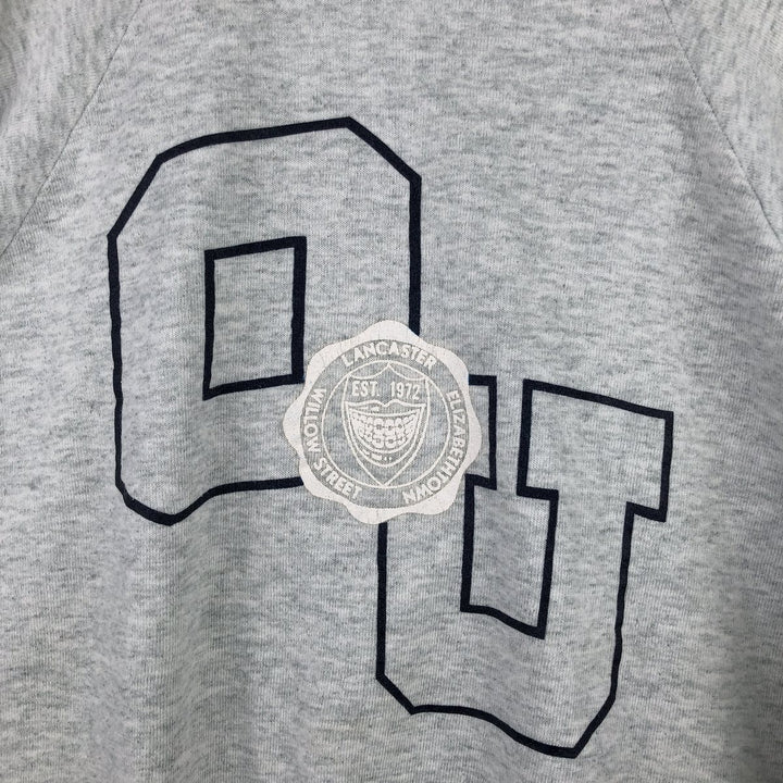 90'S Fruit of the Loom College Character Sweatshirt, Made in USA, Men's Size XL, Vintage cotton gray type Vintage Second Hand