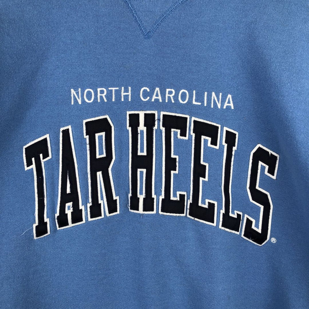 90'S Russell College Sweatshirt, Made in USA, Men's XL, Vintage cotton Blue type light blue Vintage Second Hand
