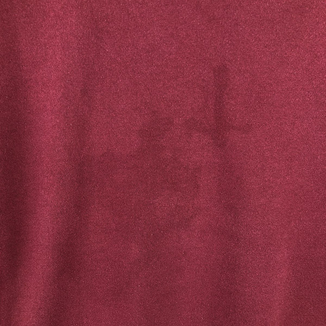 Vintage 80s-90'S Jerseys Super Sweats college sweatshirt, made in the USA, men's size XL cotton burgundy type Vintage Second Hand