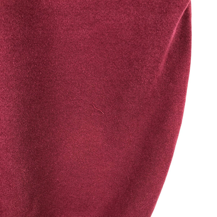 Vintage 80s-90'S Jerseys Super Sweats college sweatshirt, made in the USA, men's size XL cotton burgundy type Vintage Second Hand