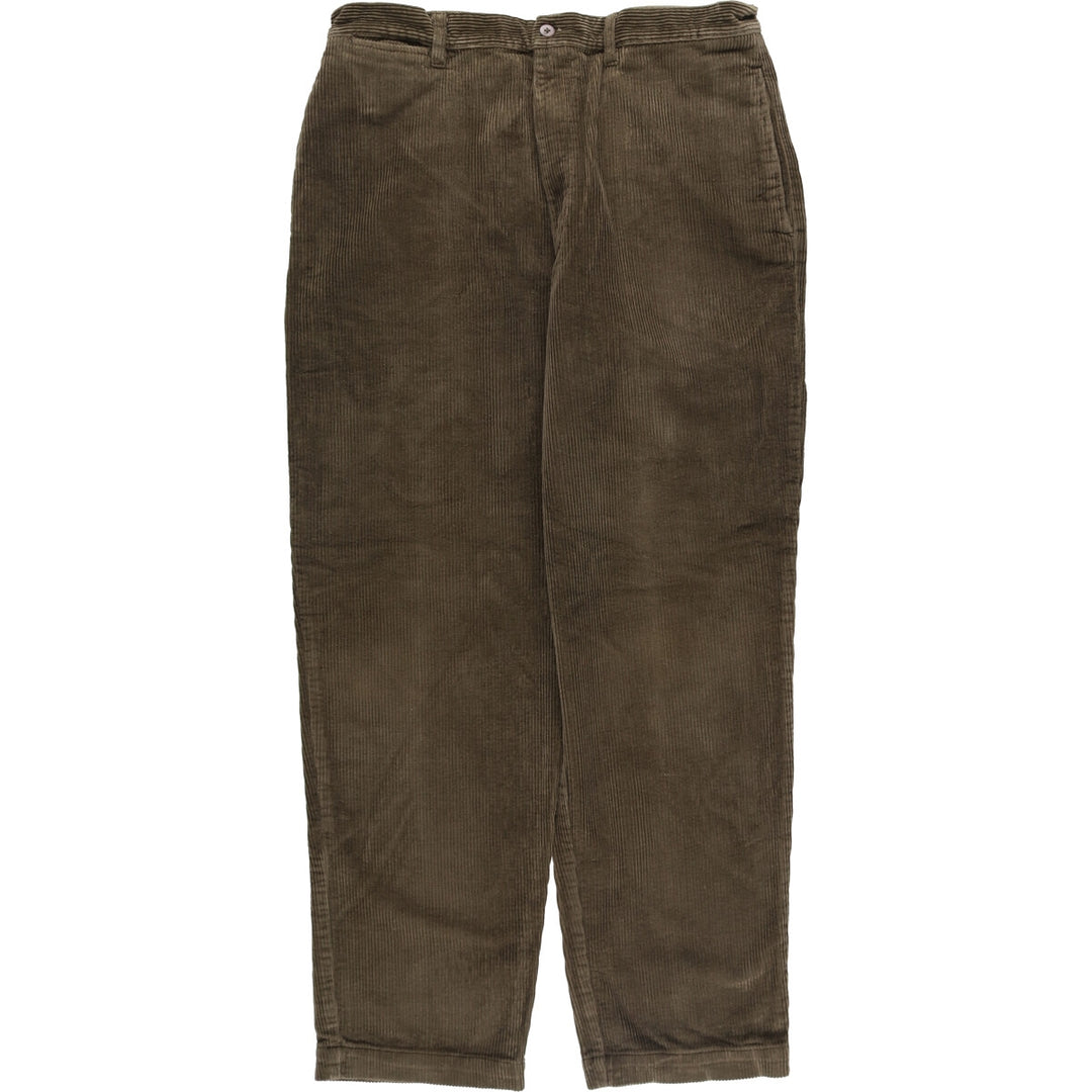 90'S CLUB ROOM corduroy pants, men's size 36, vintage cotton Khaki type Vintage Second Hand
