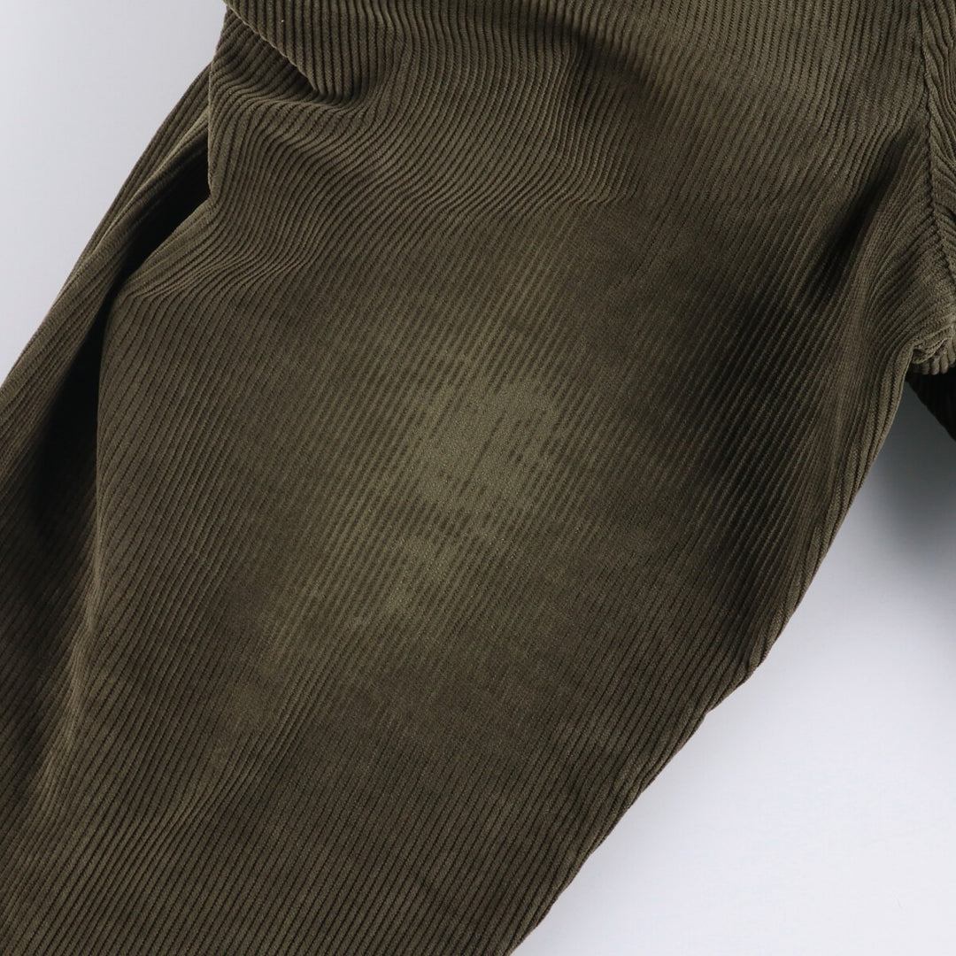 Brooks Brothers HUDSON Corduroy Pants, Men's, Size 36 cotton Khaki type Vintage Second Hand