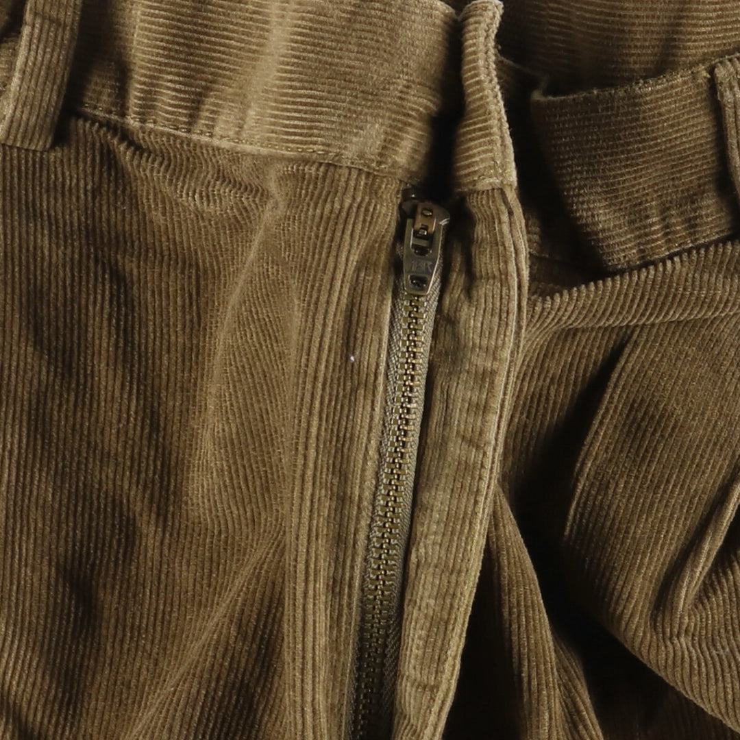 JOS.A.BANK CLASSIC COLLECTION Two-pleat Corduroy Pants, Men's, Size 34 cotton brown type Vintage Second Hand