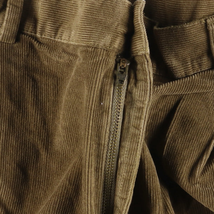 JOS.A.BANK CLASSIC COLLECTION Two-pleat Corduroy Pants, Men's, Size 34 cotton brown type Vintage Second Hand