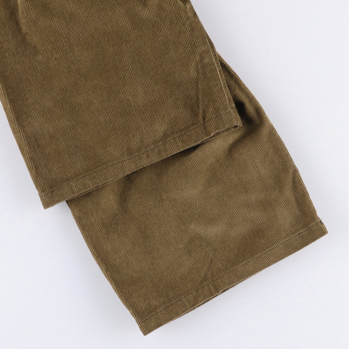 JOS.A.BANK CLASSIC COLLECTION Two-pleat Corduroy Pants, Men's, Size 34 cotton brown type Vintage Second Hand