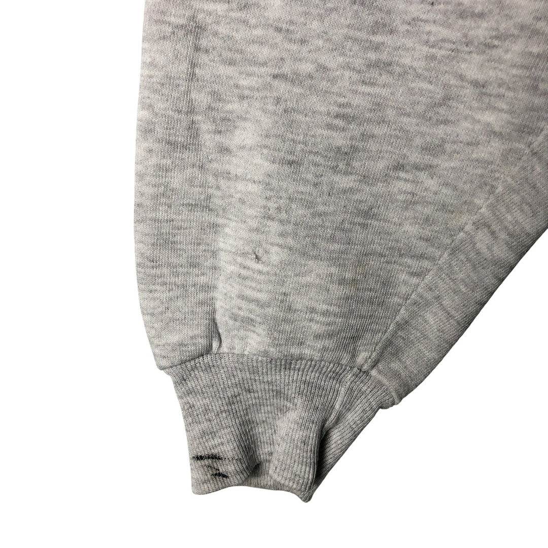 90'S Jerzees Printed Sweatshirt, Made in USA, Men's XL, Vintage cotton gray type Vintage Second Hand