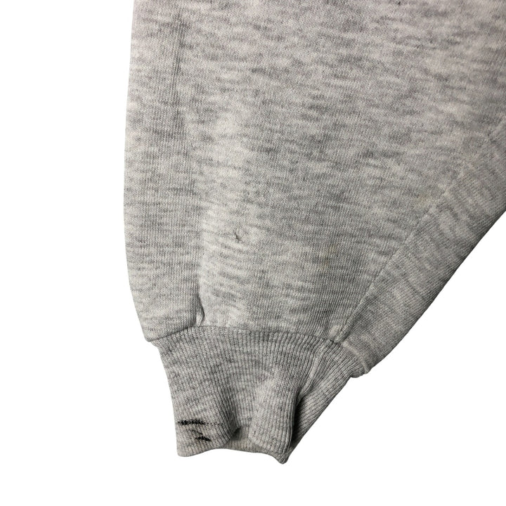 90'S Jerzees Printed Sweatshirt, Made in USA, Men's XL, Vintage cotton gray type Vintage Second Hand