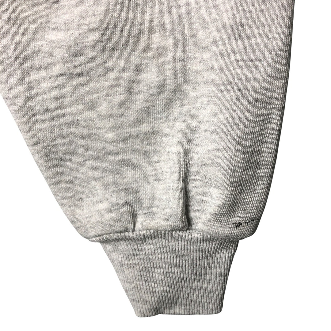 90'S Jerzees Printed Sweatshirt, Made in USA, Men's XL, Vintage cotton gray type Vintage Second Hand