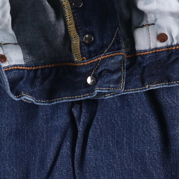 Levi's 501 straight denim pants for men, size W34 cotton blue type Vintage Second Hand