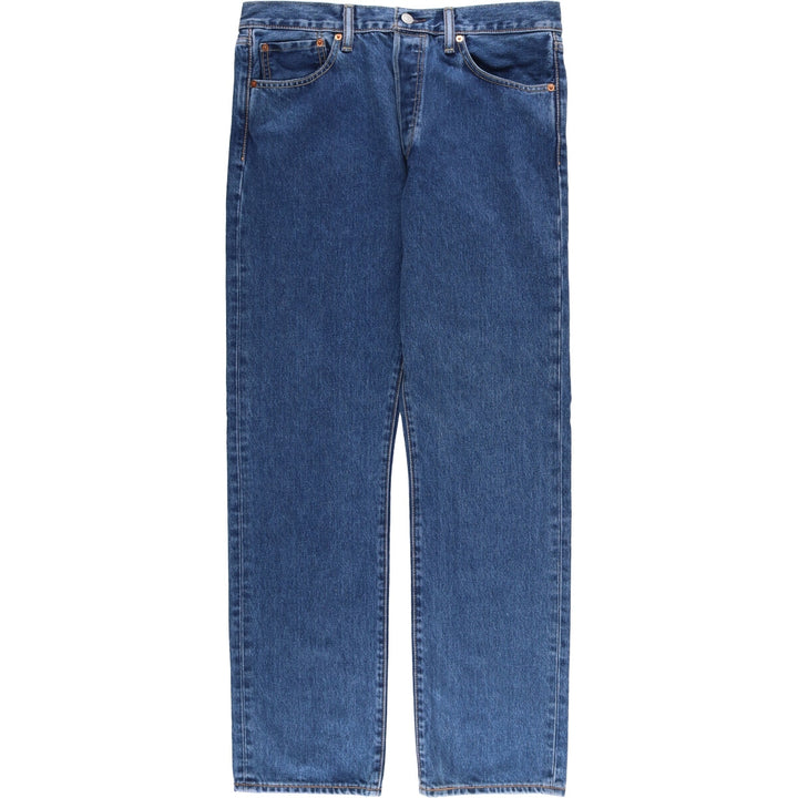 Levi's 501 Euro model straight denim pants for men, size W34 cotton blue type Vintage Second Hand