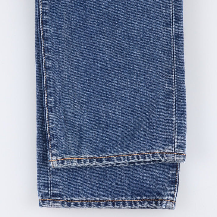 Levi's 501 Euro model straight denim pants for men, size W34 cotton blue type Vintage Second Hand