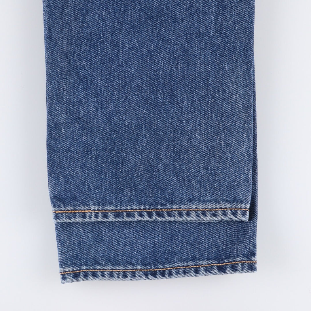 Levi's 501 Euro model straight denim pants for men, size W34 cotton blue type Vintage Second Hand