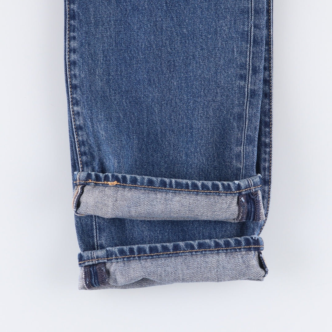 Levi's 501 Euro model straight denim pants for men, size W34 cotton blue type Vintage Second Hand