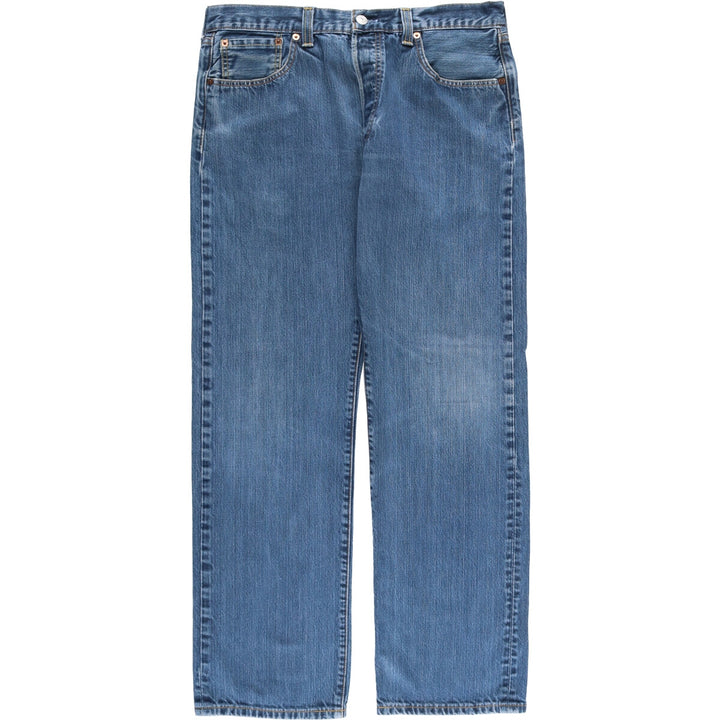 Levi's 501 Euro model straight denim pants for men, size W34 cotton blue type Vintage Second Hand
