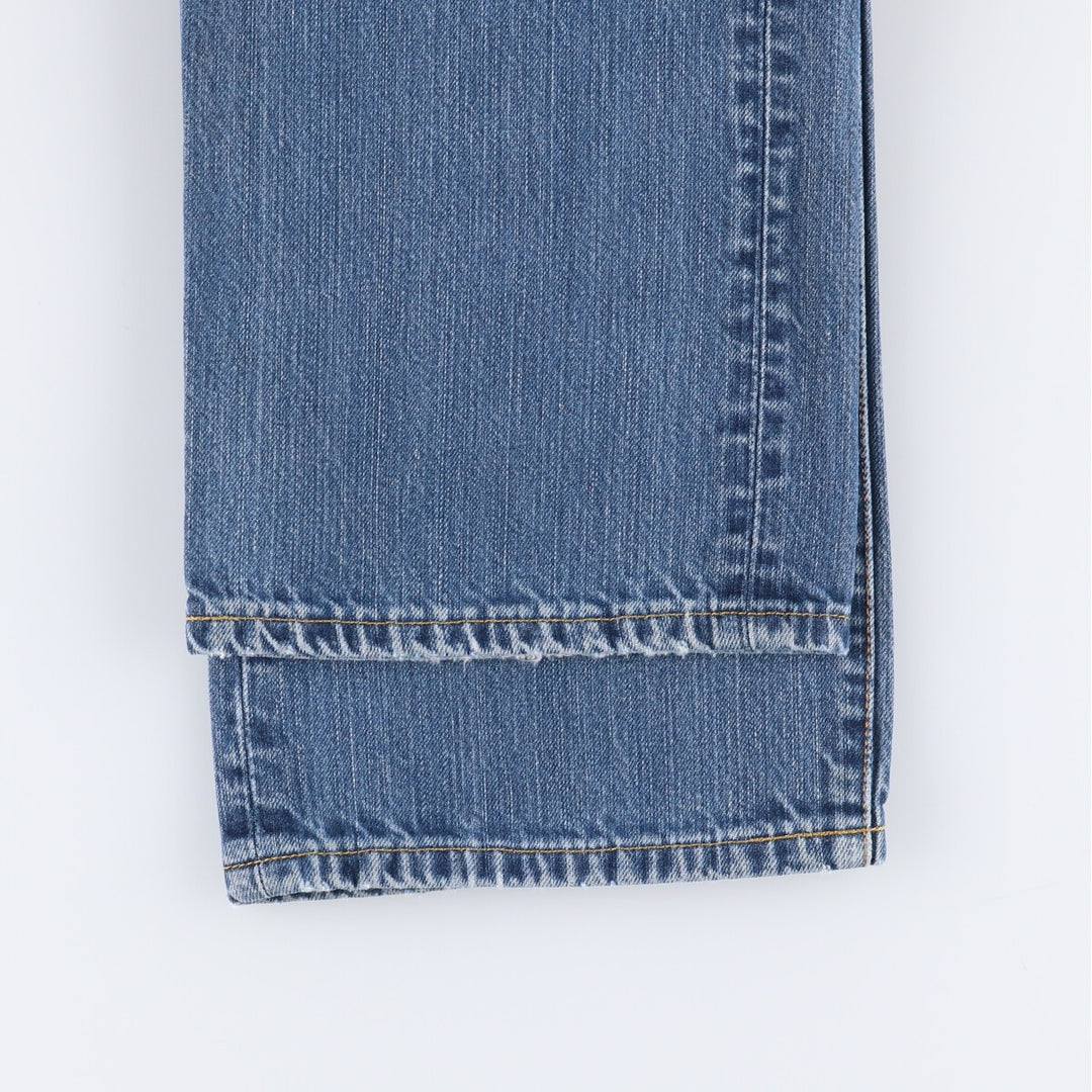 Levi's 501 Euro model straight denim pants for men, size W34 cotton blue type Vintage Second Hand