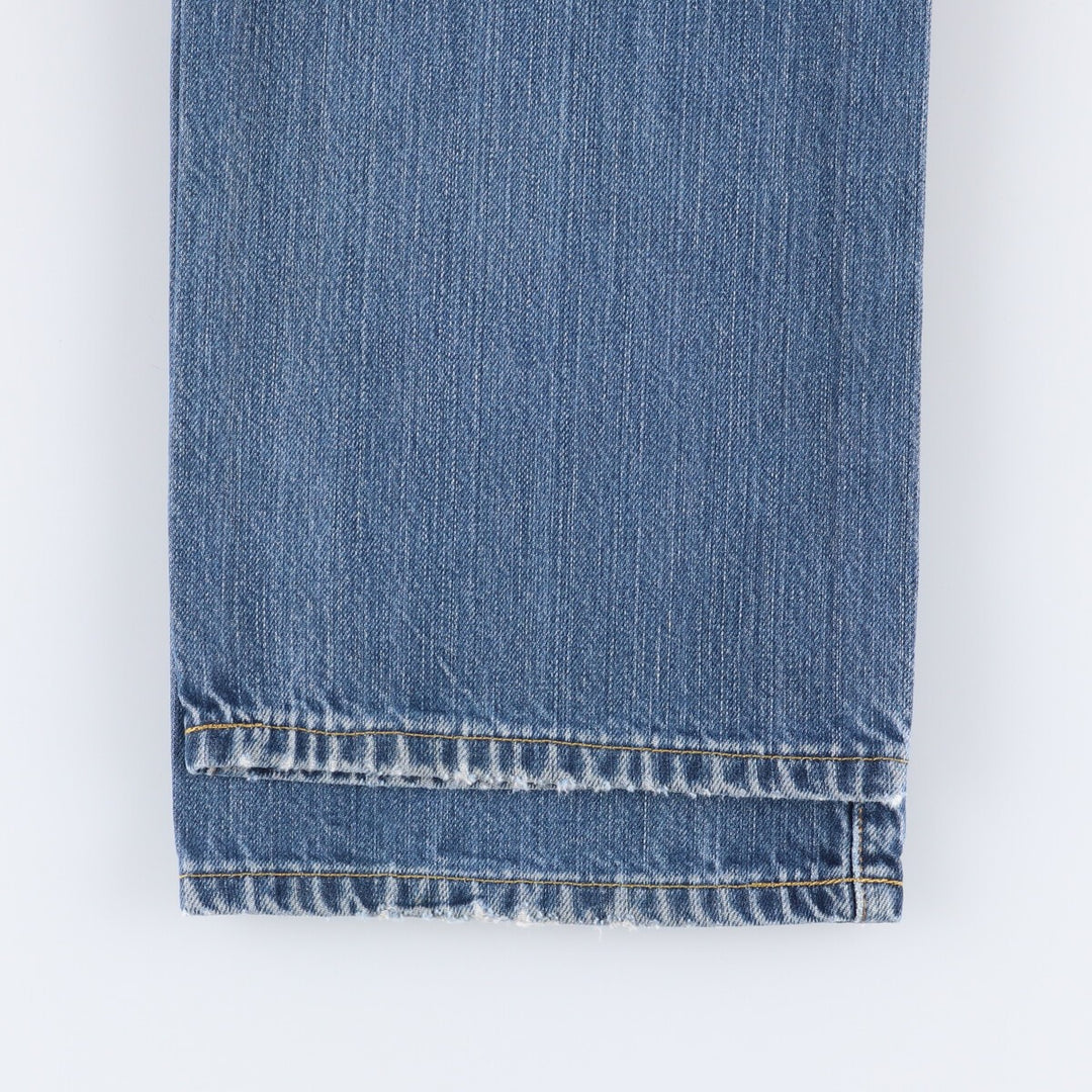Levi's 501 Euro model straight denim pants for men, size W34 cotton blue type Vintage Second Hand