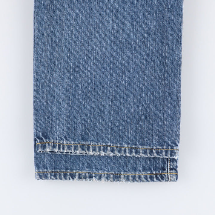 Levi's 501 Euro model straight denim pants for men, size W34 cotton blue type Vintage Second Hand