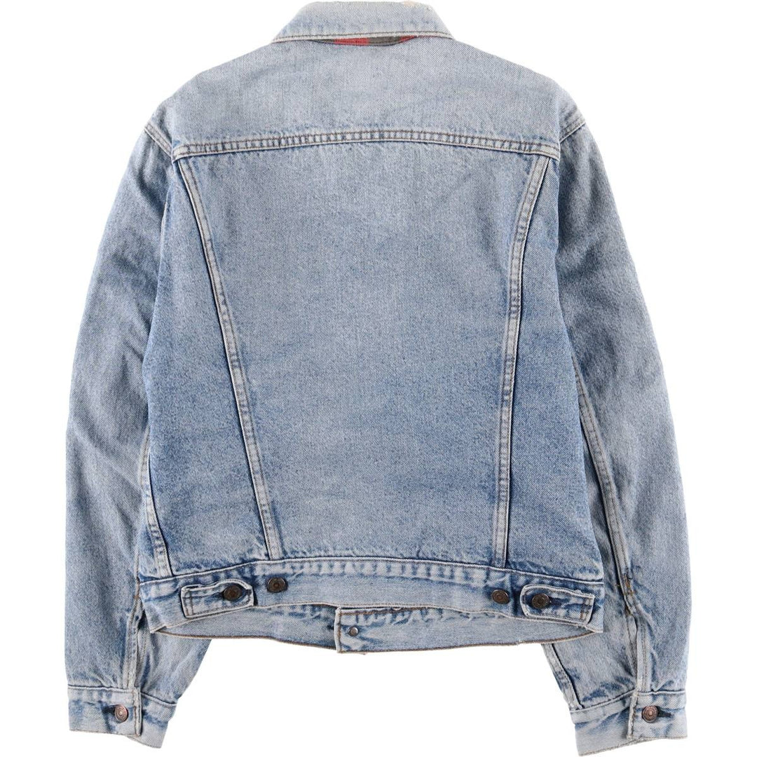 1990'S Levi's 70507-0314 Denim Jacket, Made in USA, Men's Size Medium cotton blue type Vintage Second Hand